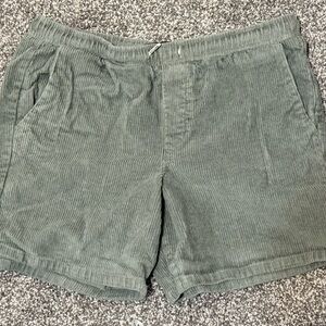 RSQ Sage Green Pull-On Corduroy Shorts